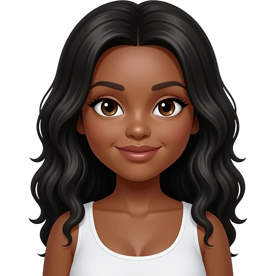 Big booty black girl emoji