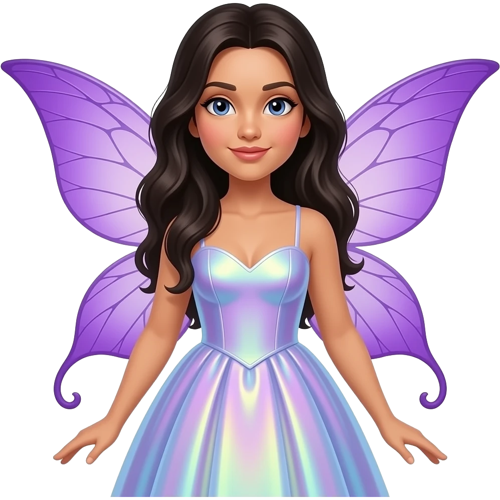 fairy purple latina emoji