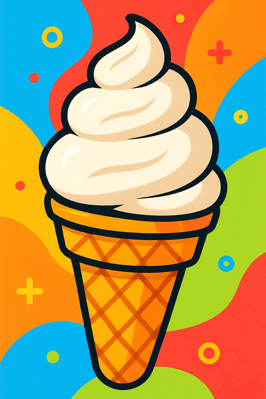 vanilla, vibrant and playful style emoji
