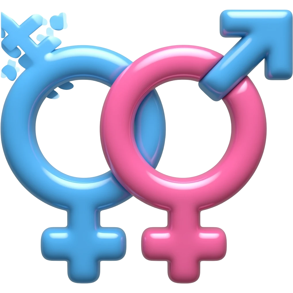 emoji where male and female symbols are together connected emoji