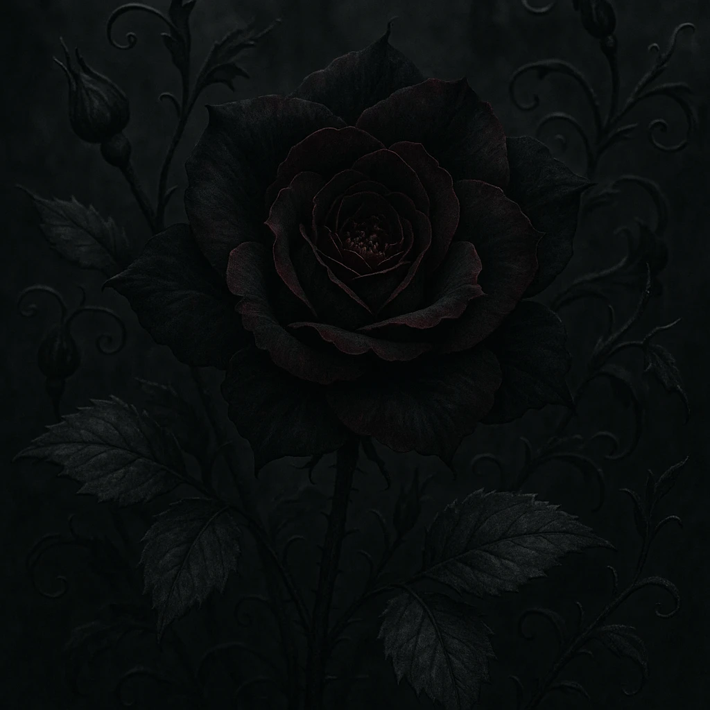 gothic flower emoji