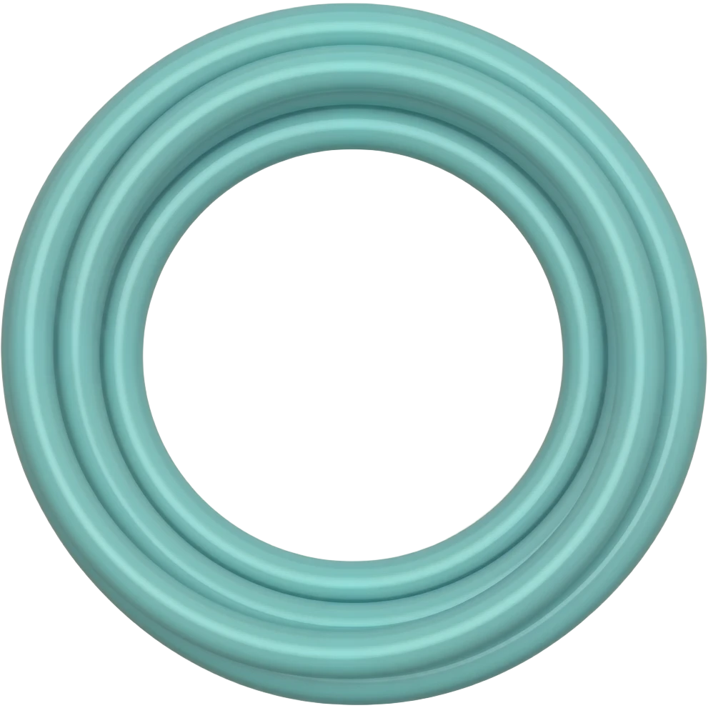 #B8FFFF vacuum plastic hose emoji