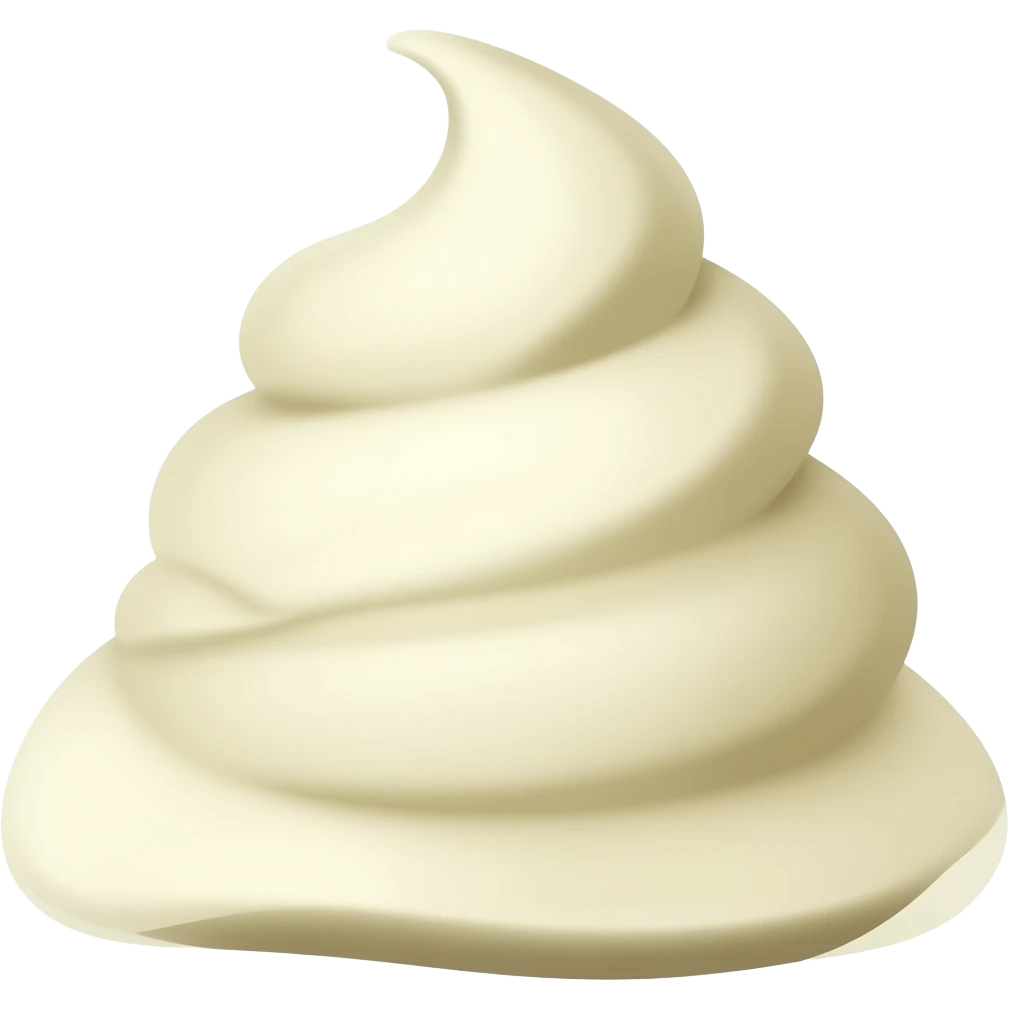 vanilla ice cream emoji