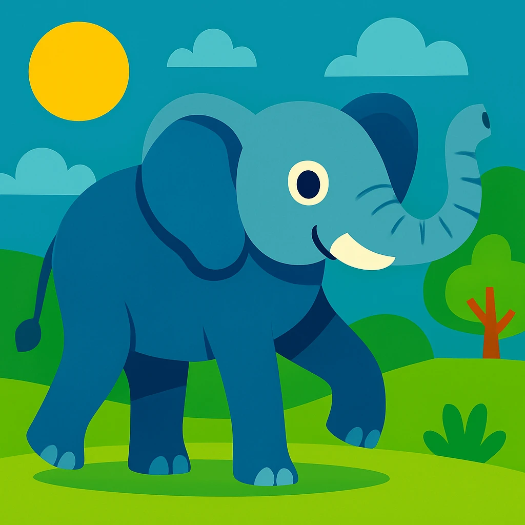 Elephant emoji