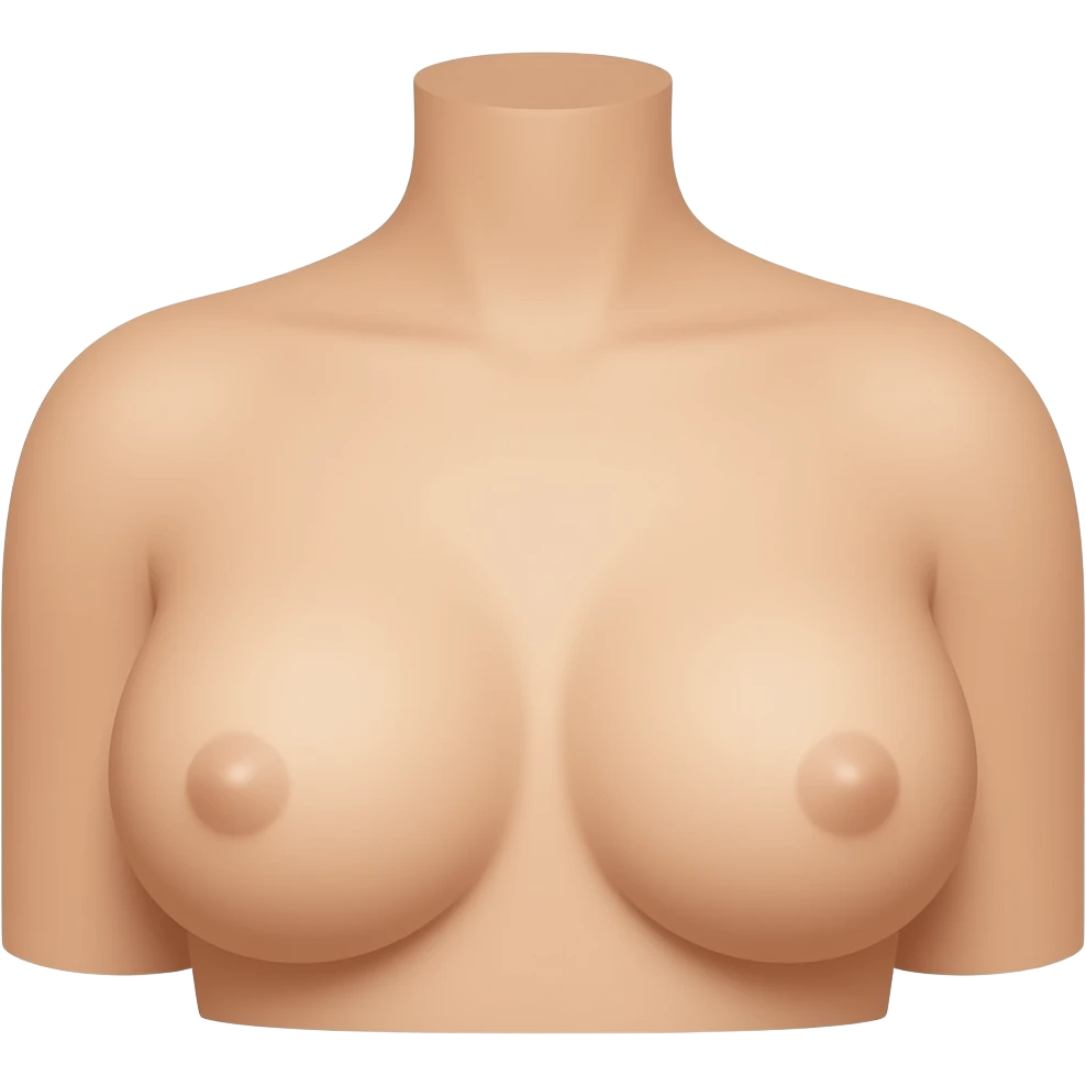 Bare Breast emoji