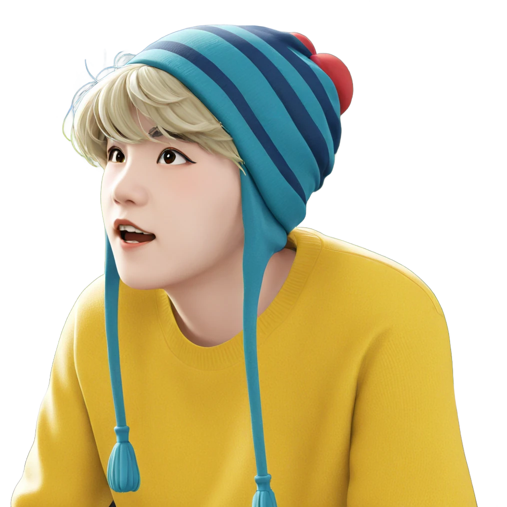 girl in beanie outdoors emoji