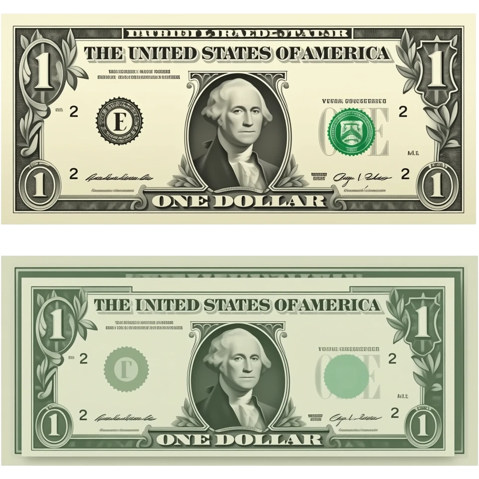 1 dollar bill emoji