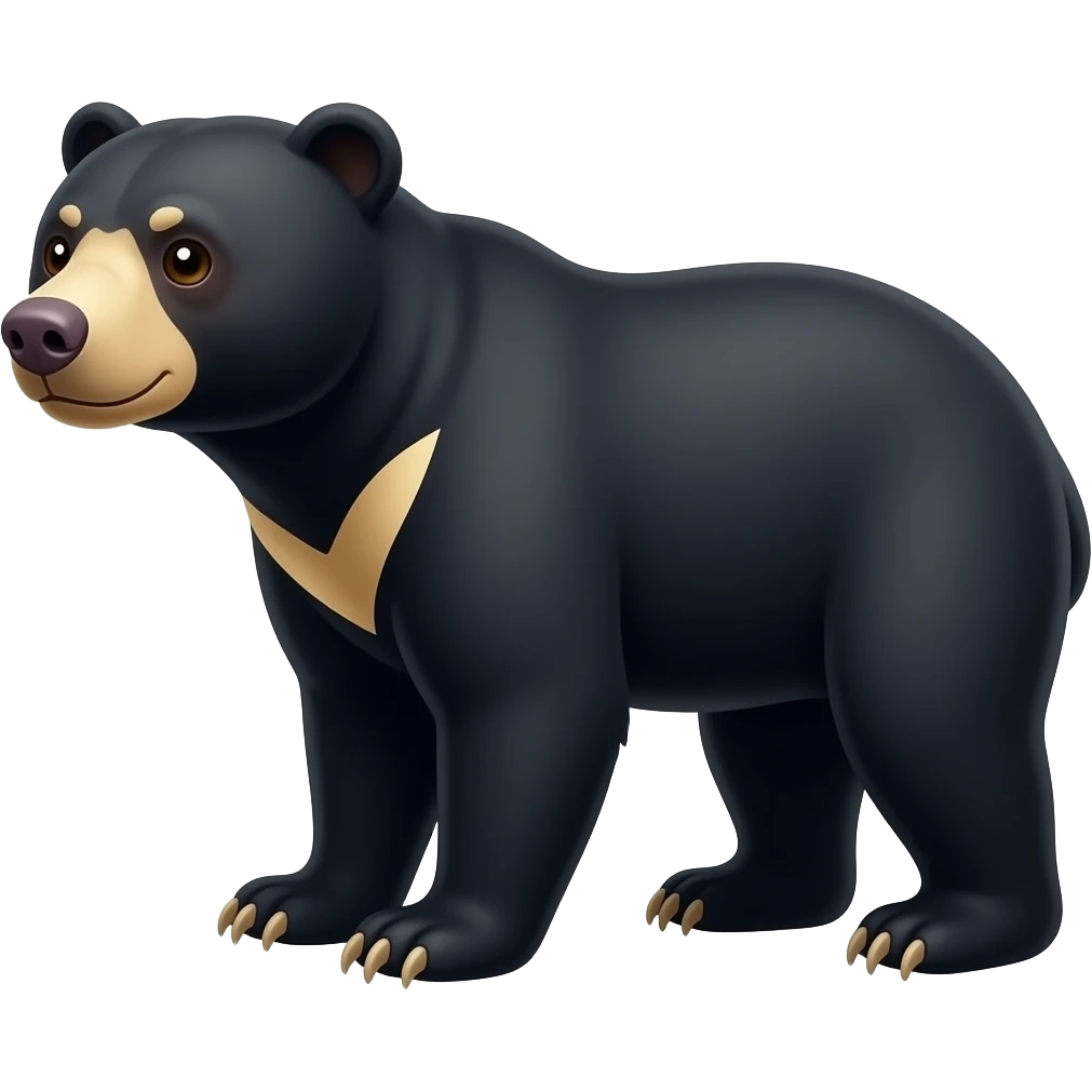 Sunbear emoji