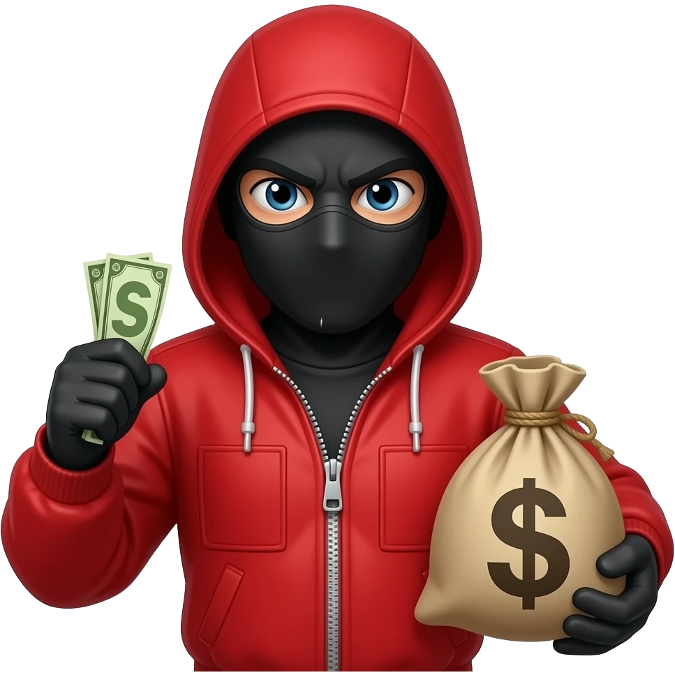 Money heist emoji