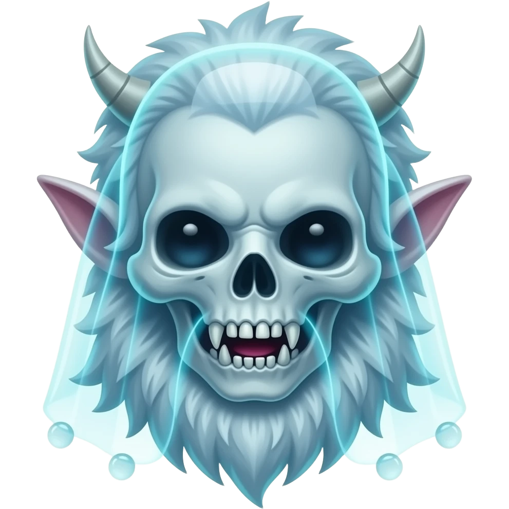 Draconian Faerie Elvish Vampiric Spectral Ghostly Ghoulish Skeletal Furry Fuzzy Fluffy Feathery Translucent Transparent Luminescent Bioluminescent emoji