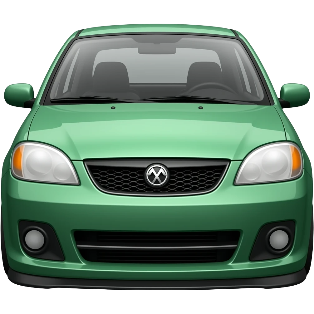 Daewoo lanos verde tuning emoji