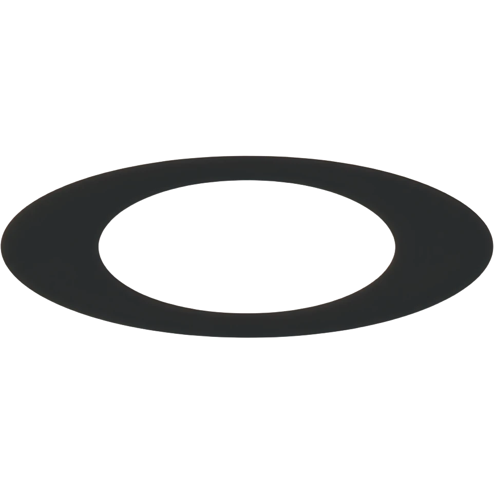 Oakley logo just the black part no surrounding parts just the o emoji