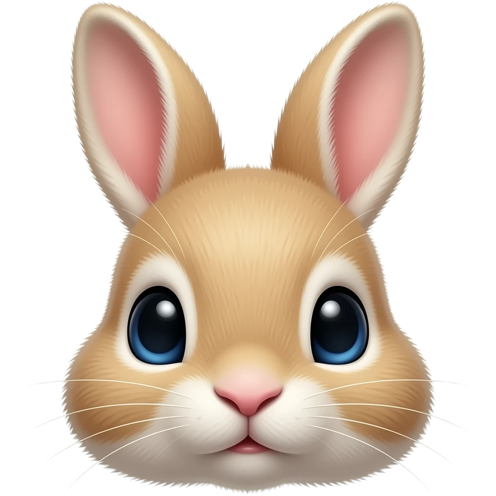baby rabbit face emoji