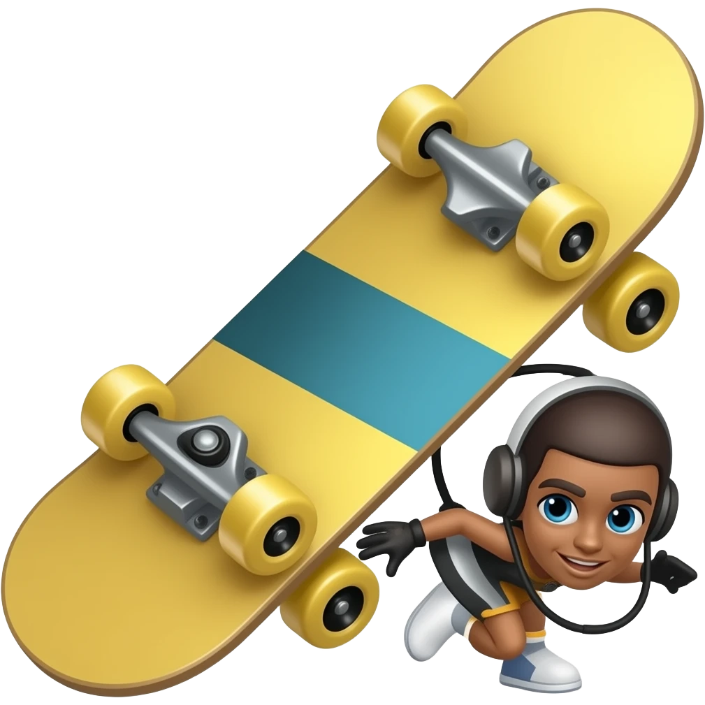 Skateboard emoji