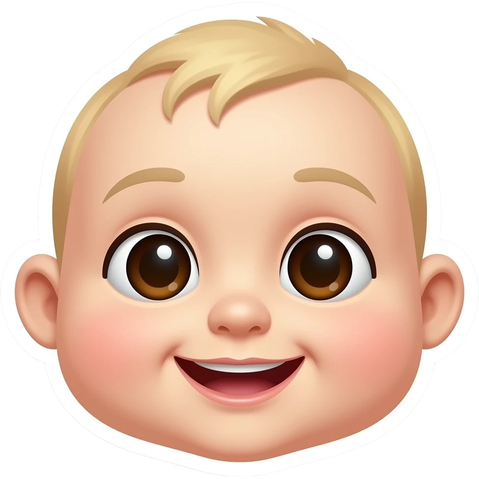 Bebe sticker emoji