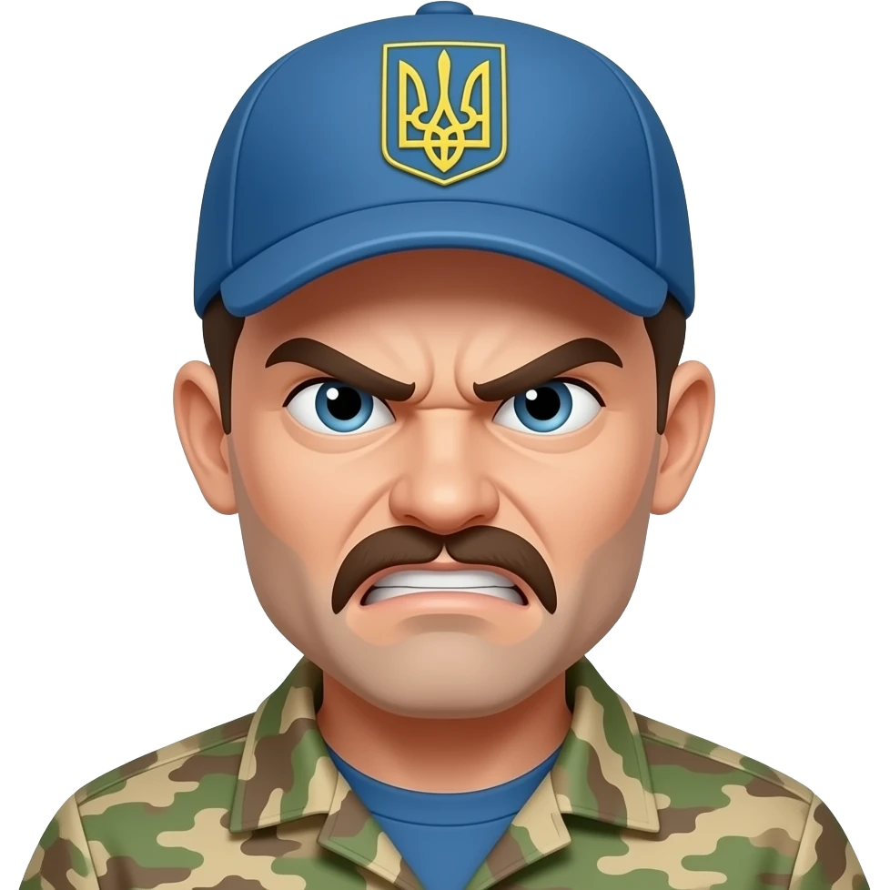 angry ukrainan emoji
