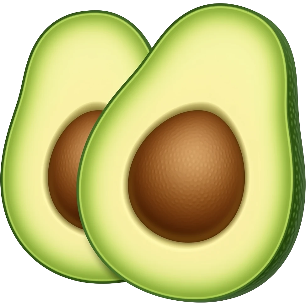 avocado slices emoji