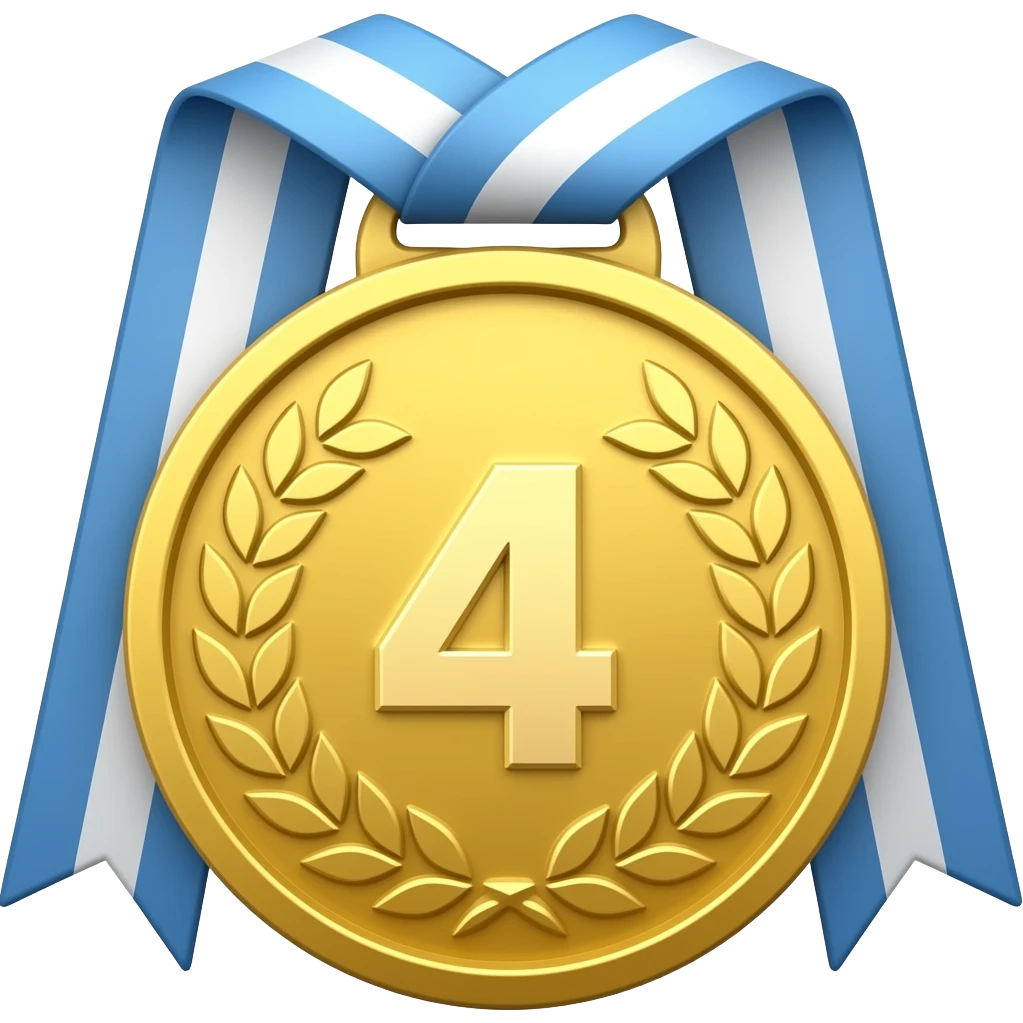 4th Place Medal emoji