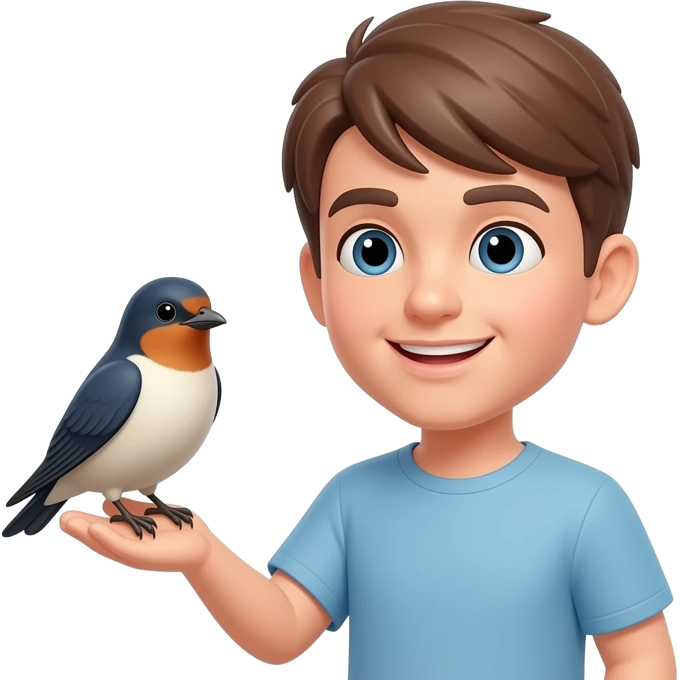 Givin the bird emoji