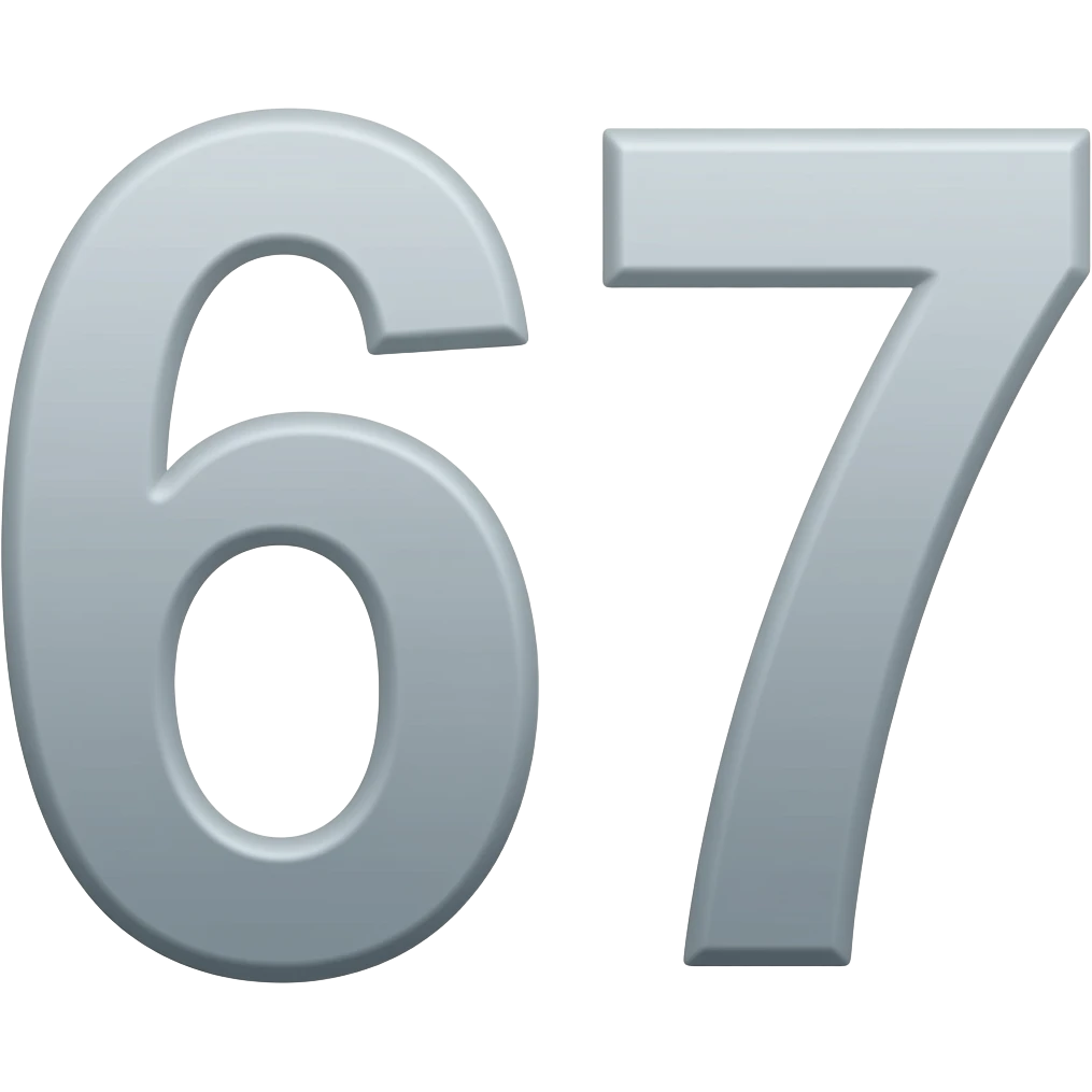 67 emoji
