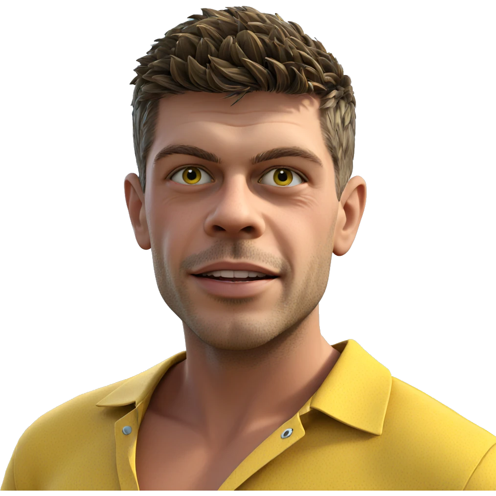 boy in yellow shirt outdoors emoji