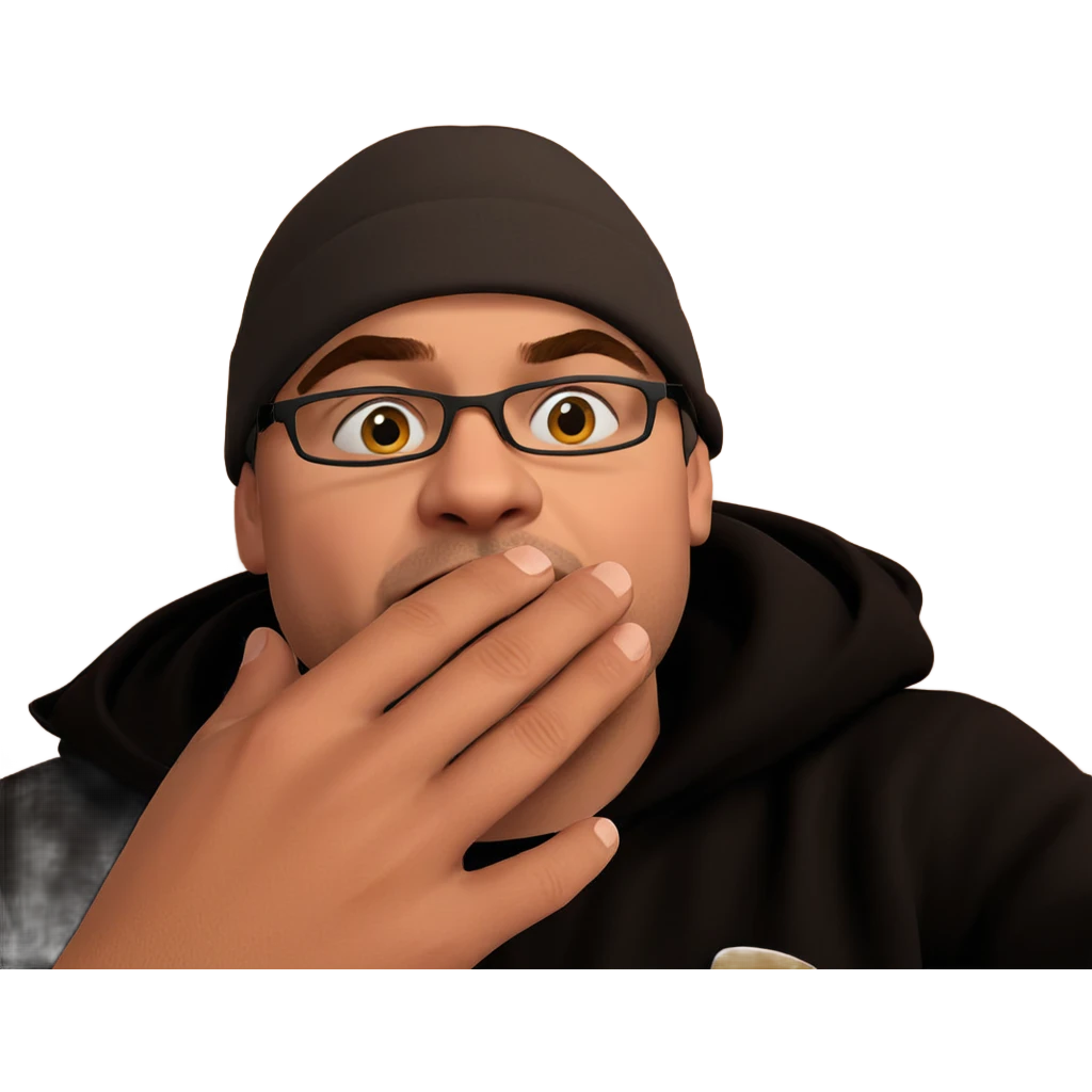 stylish boy in accessories emoji