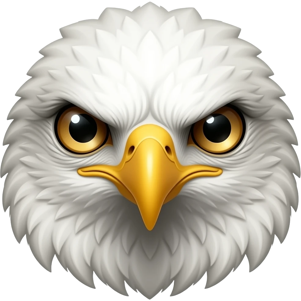 Dangerous eyes two eyes of eagle emoji