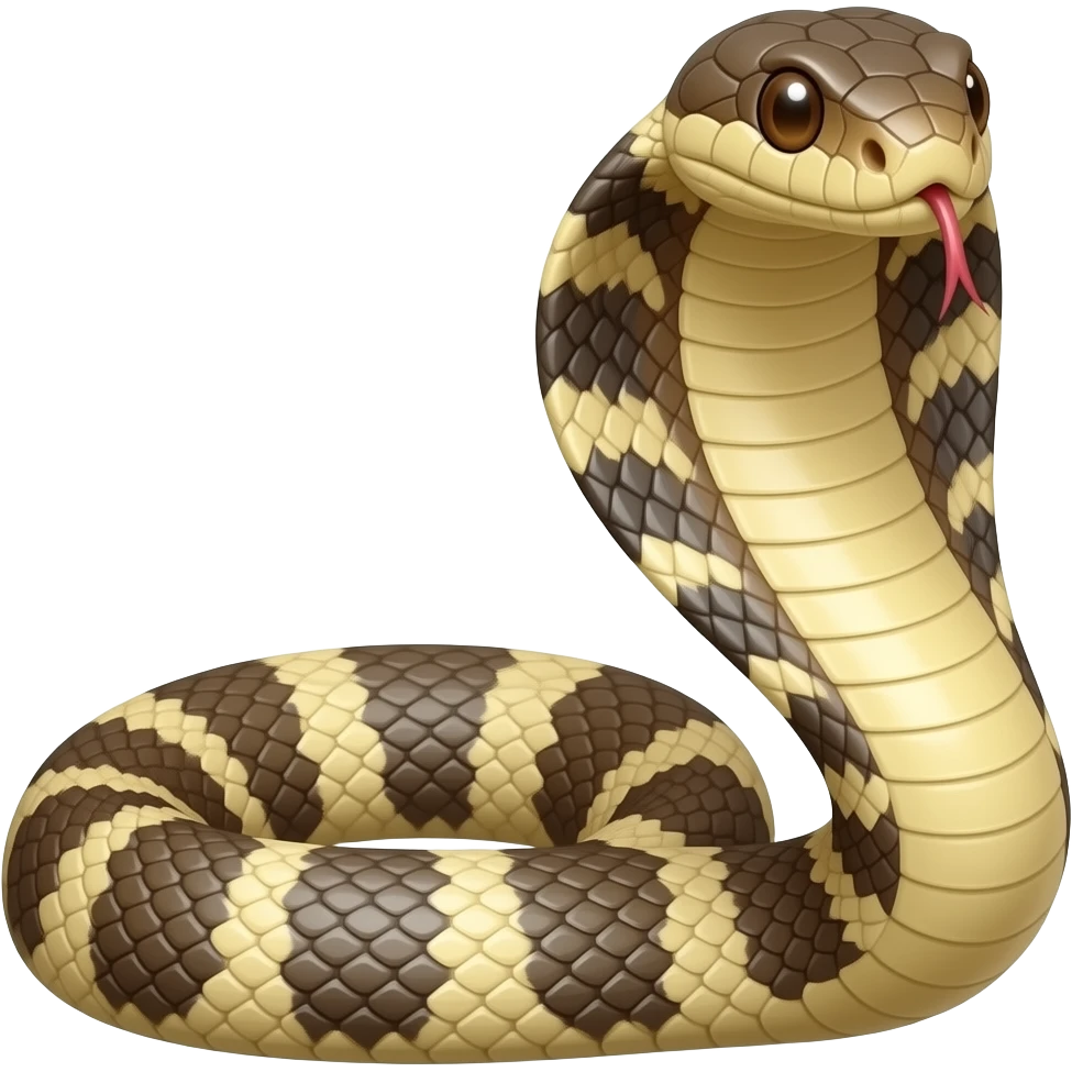 king cobra animal emoji