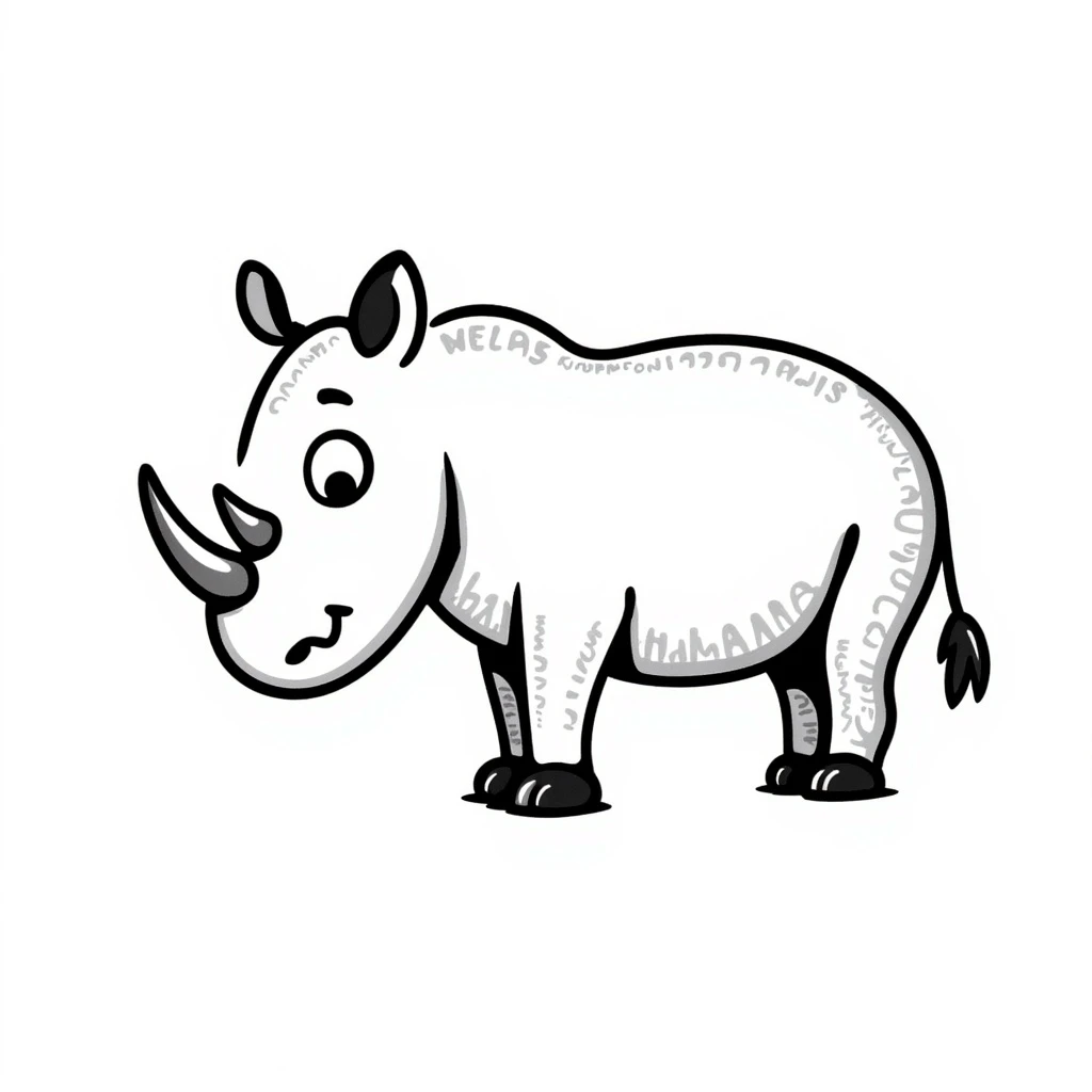 Rhinoceros emoji