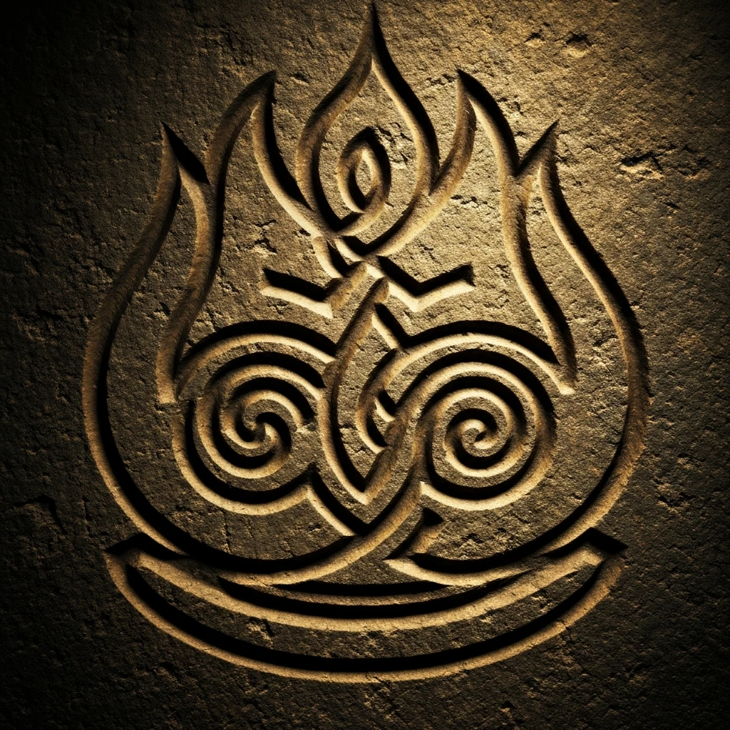 ancient symbol of fire  emoji
