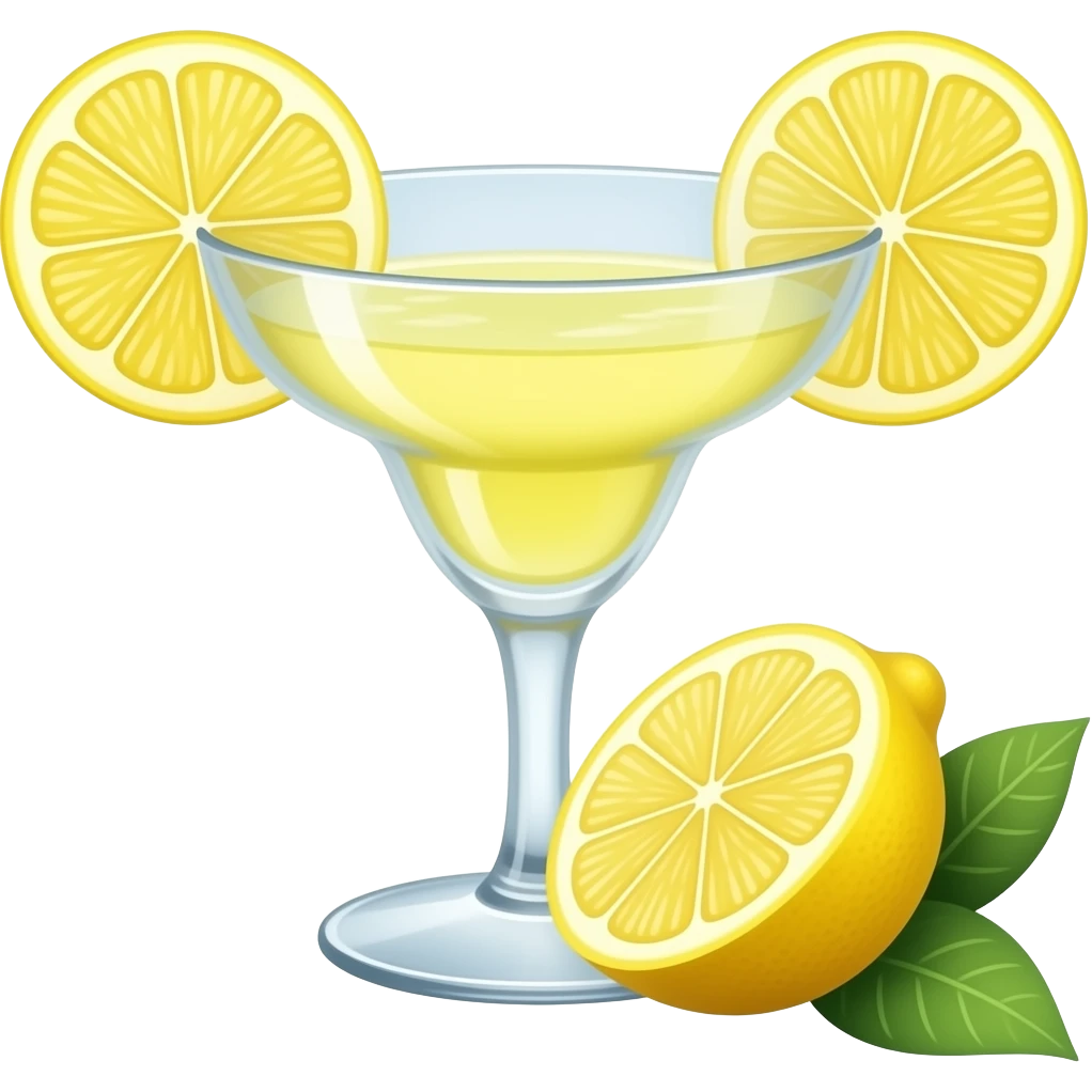 lemon martini emoji