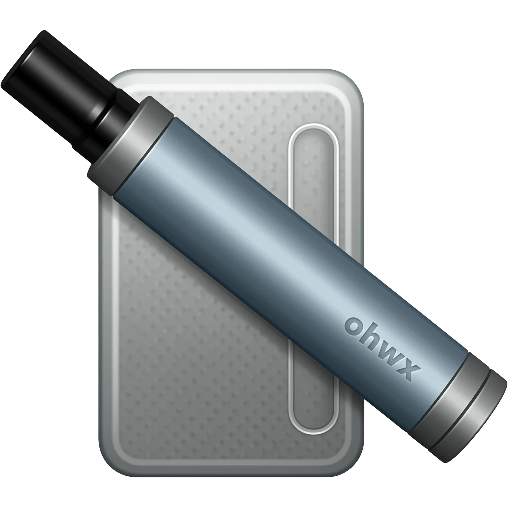 Rectangular vape emoji