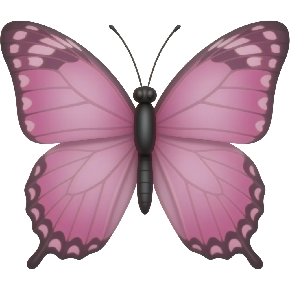 Mariposas rosa emoji
