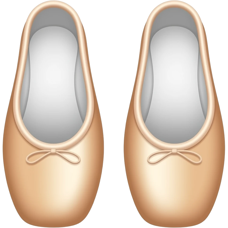 Ballet point shoe toe pads emoji
