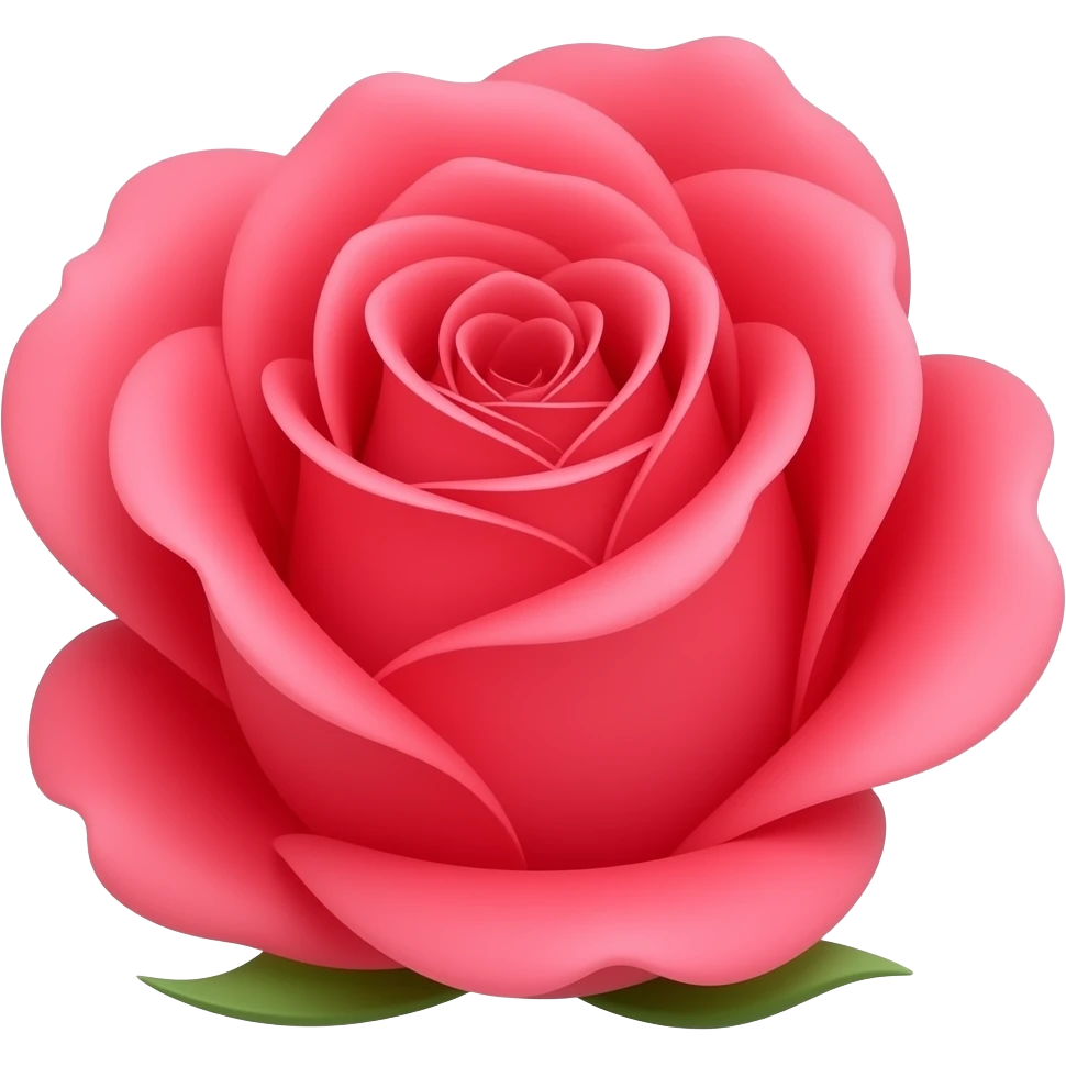 rosa brilhante emoji