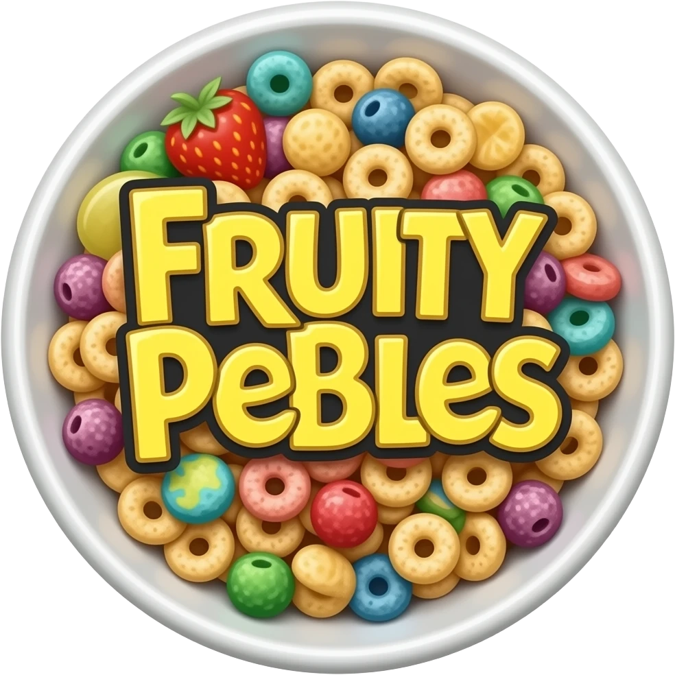 Fruity Pebbles emoji