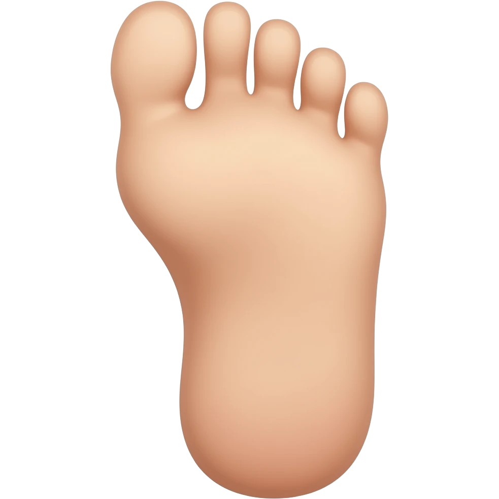 Foot emoji