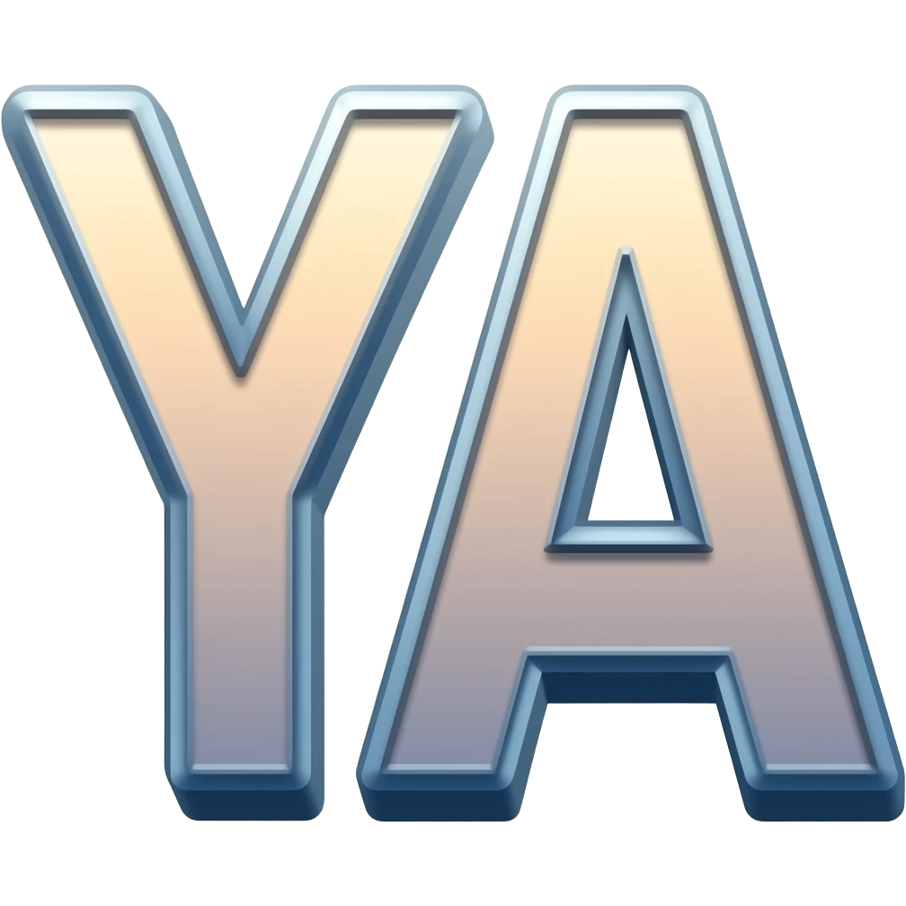 bright YA letters emoji