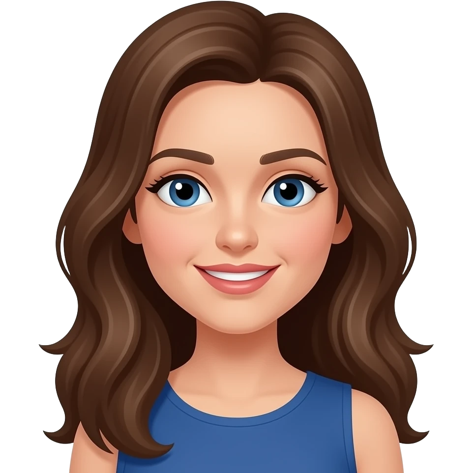 mujer blanca cabello largo café grecia emoji