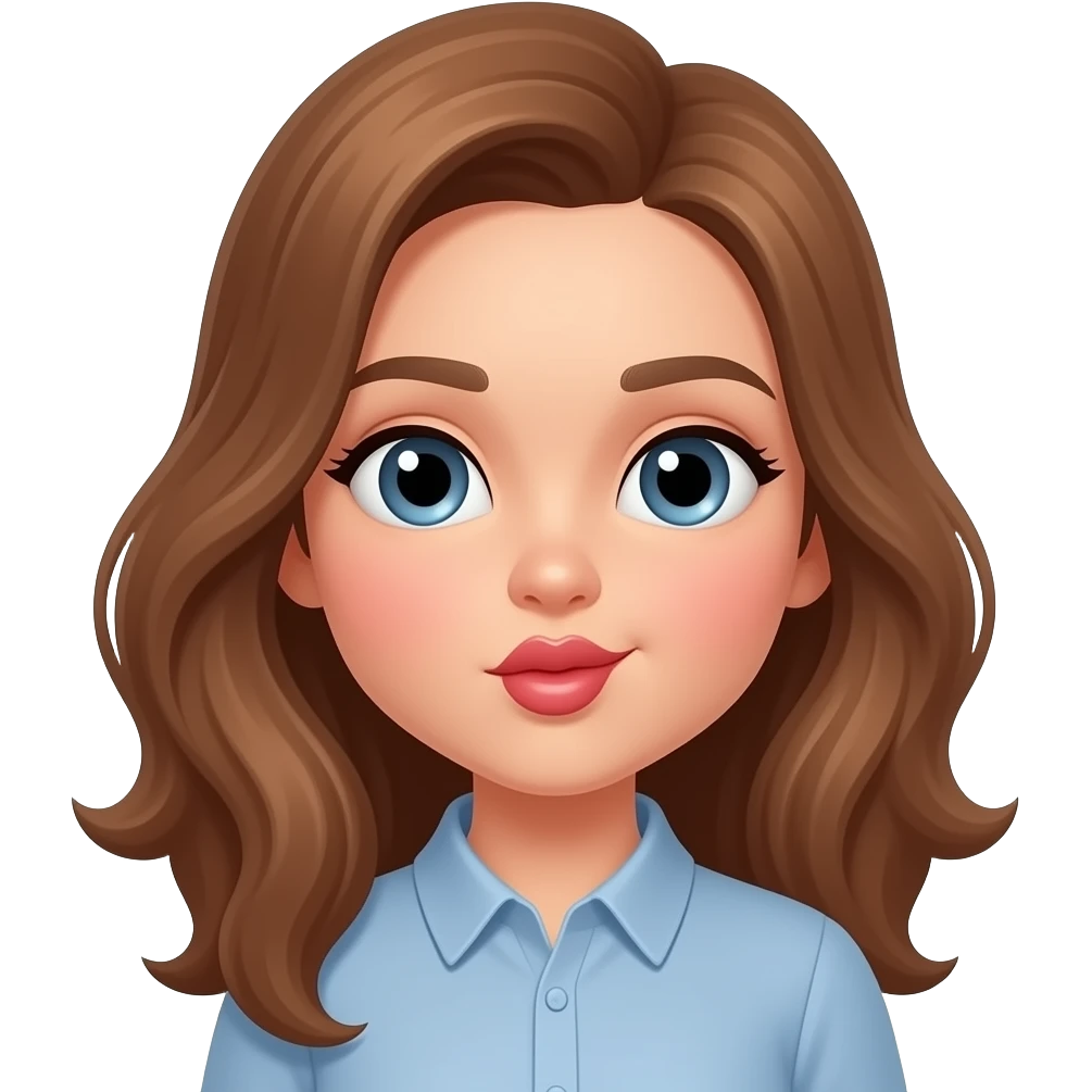 Beso en la mejilla emoji