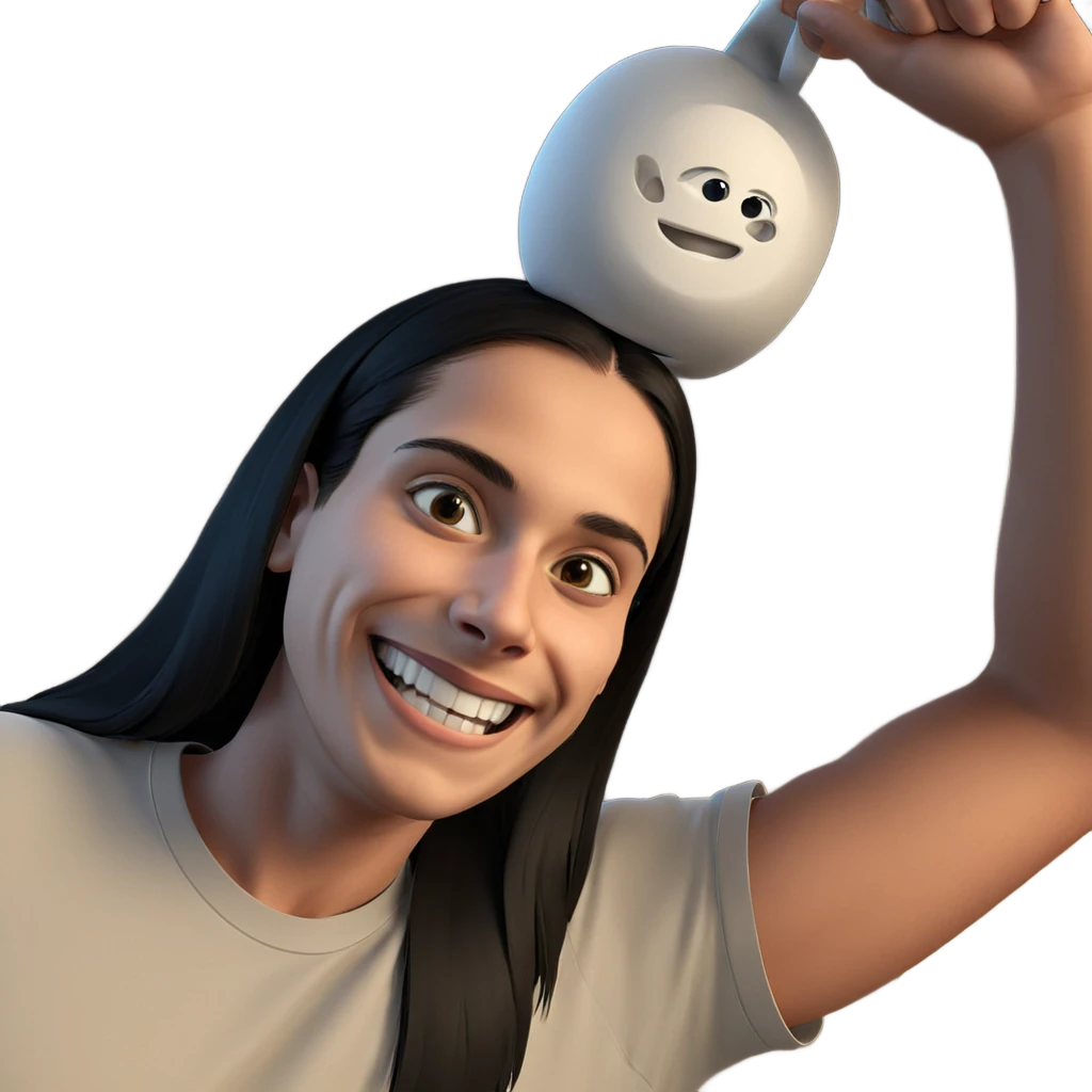 grinning boy in black shirt emoji