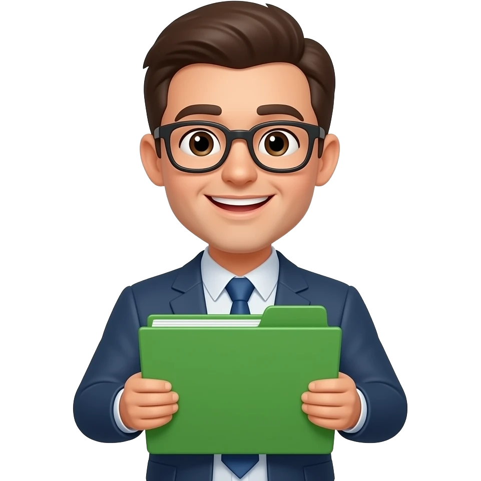 emoji  feliz que la carpeta sea verde emoji