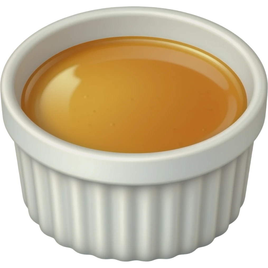 Crème brûlée emoji