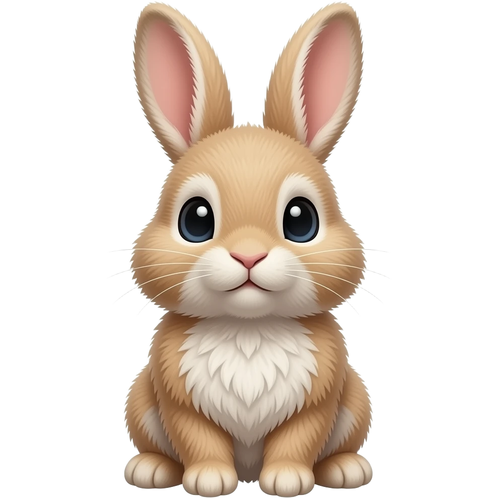 Crea un peluche de conejo emoji