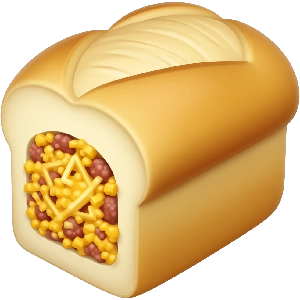 mince and cheese bread emoji