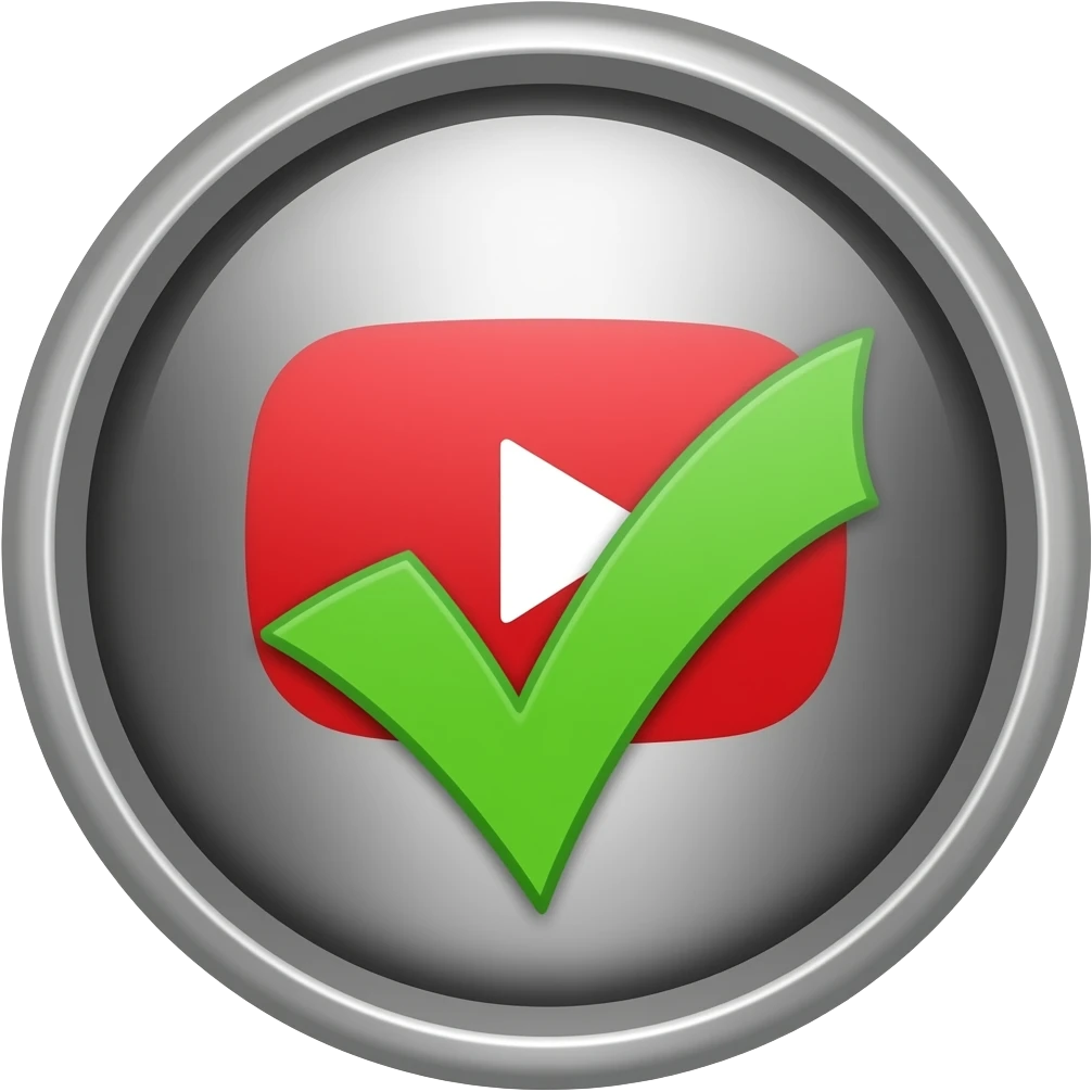 Youtube verified button emoji