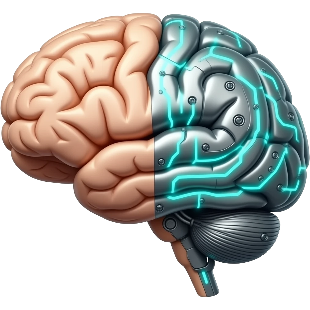 brain cyborg emoji