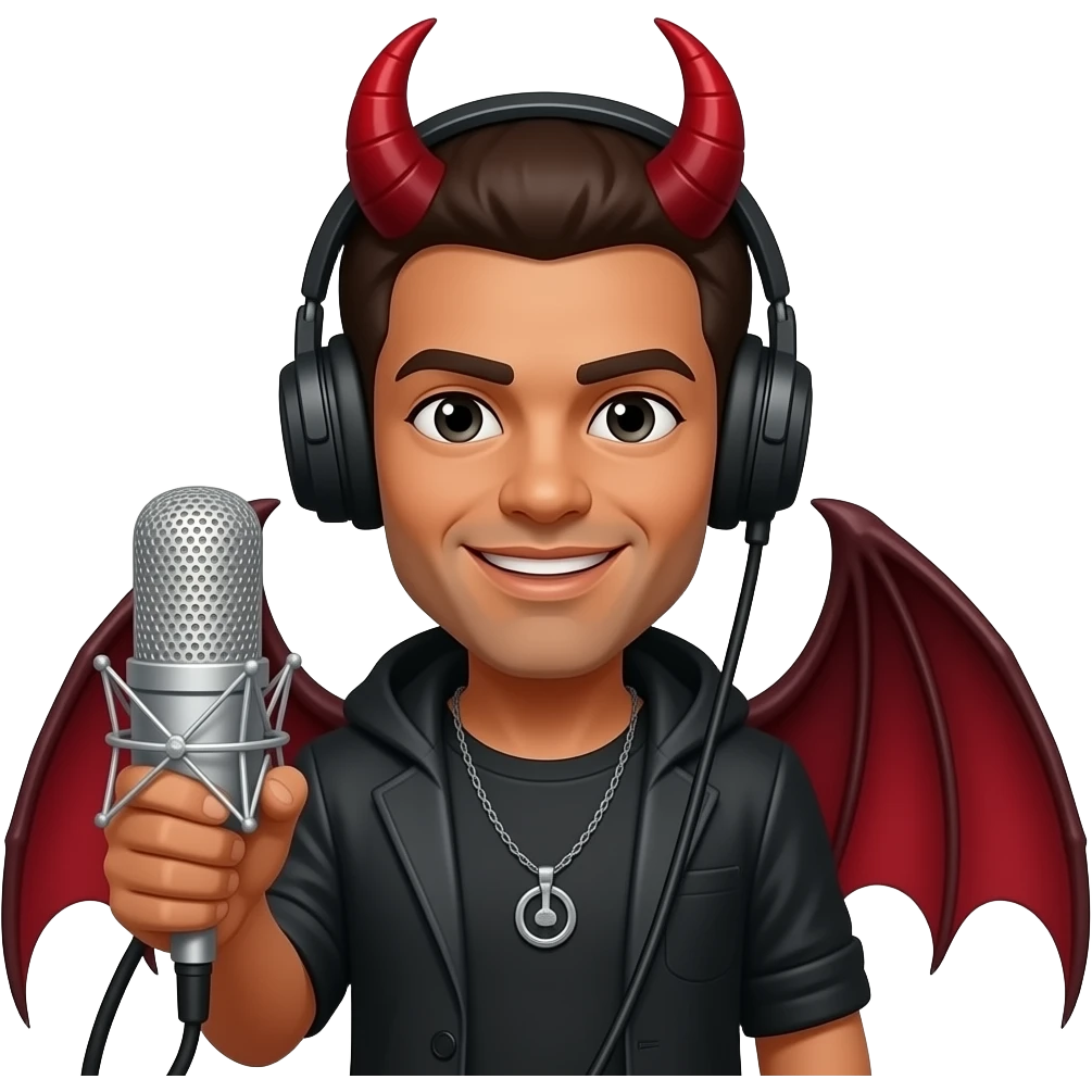 Alastor demonio radiofonico emoji