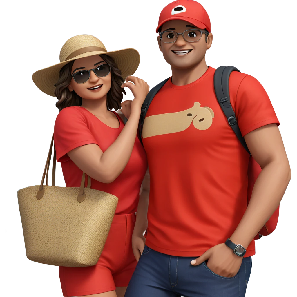 outdoor couple by the ocean emoji