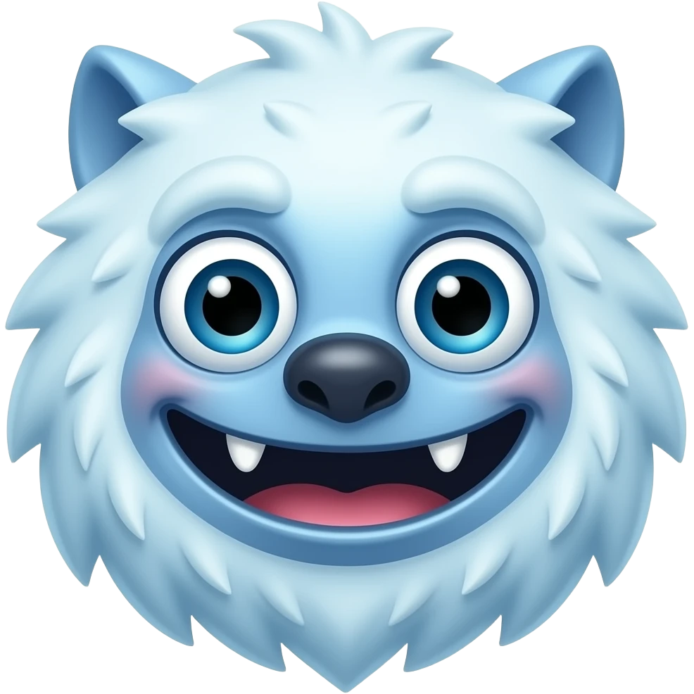 ice yettie saying "GG" emoji